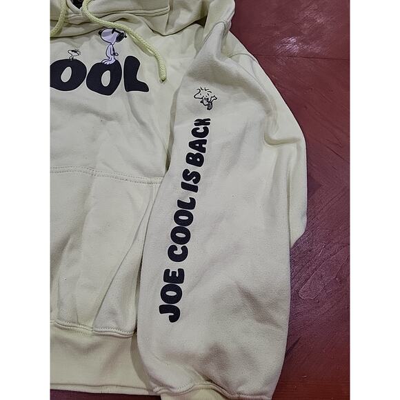 Snoopy Joe Cool Sweat Shirt Hoodie Vintage Size XL - Picture 10 of 14